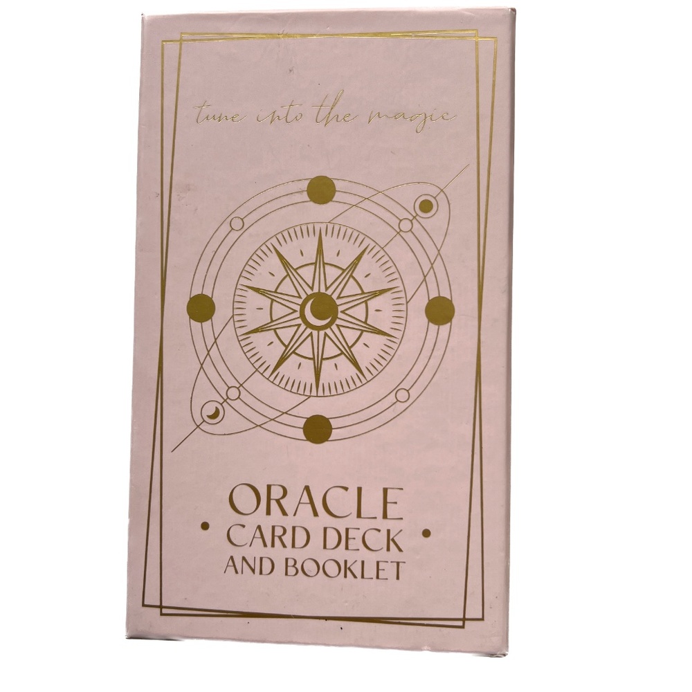 Oracle Card Deck Tune into the Magic 30 Cards Complete Pink With Booklet